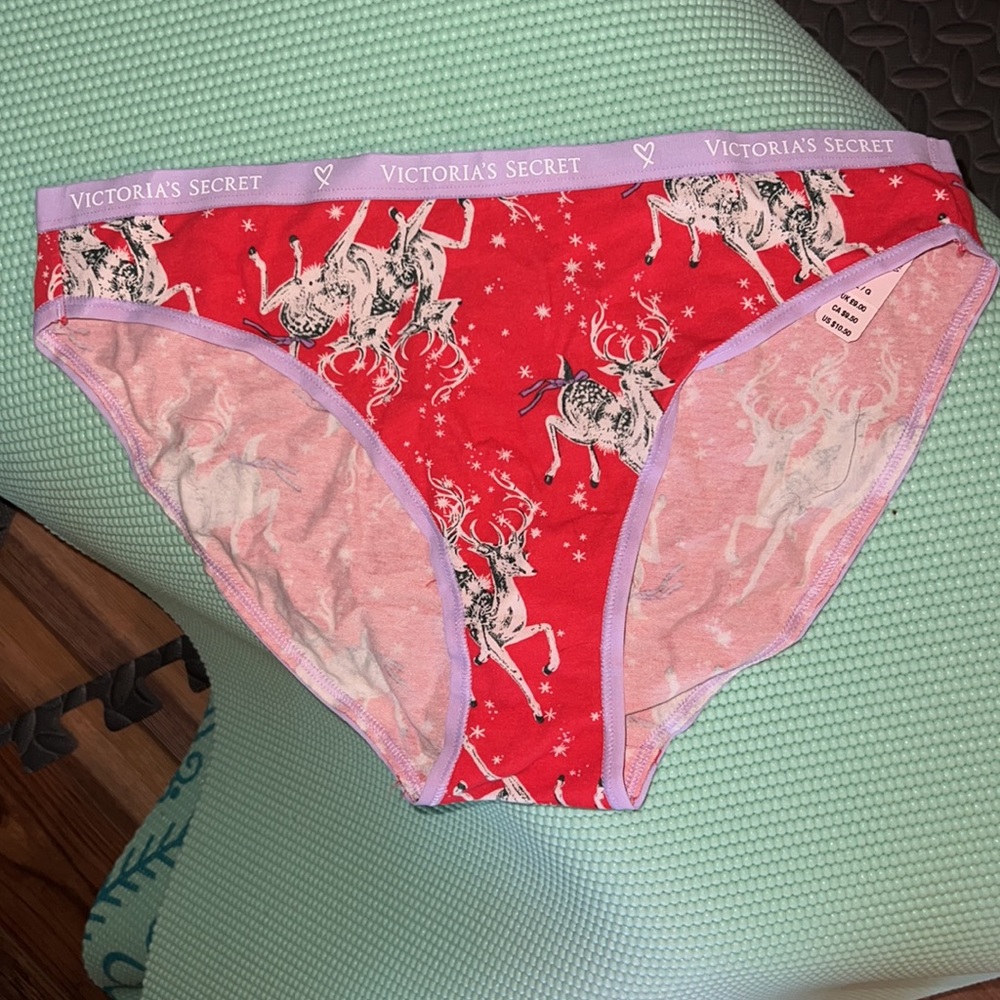 L Victorias Secret Christmas Holiday Panties from 5+ years ago. With tags